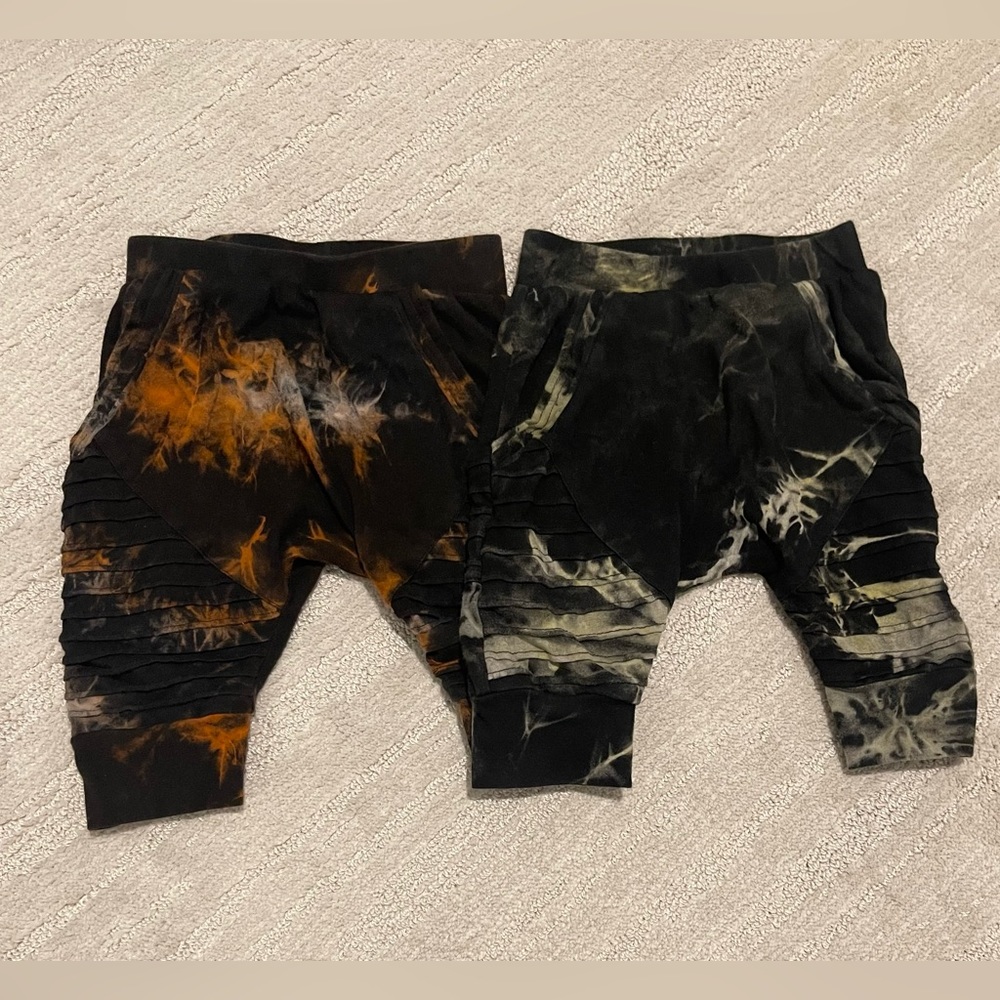 Bundle of Posh Kiddos Moto Style Harem Joggers, size 2